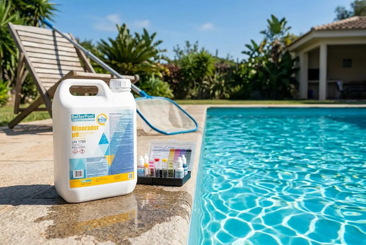 Mantenimiento piscina: ph y cloro en equilibrio