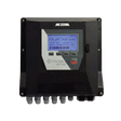 Controlador de pH EW² Pool de la LÍNEA EVOLUTION EW² Pool con pantalla y conectores en la base.