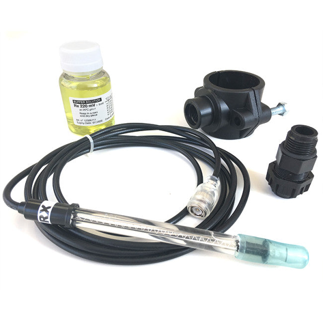Kit pH/RX para Bomba Peristáltica EF110 STEIEL: kit de sensores y accesorios con fuente de pH, tubo y conectores para bomba peristáltica EF110.
